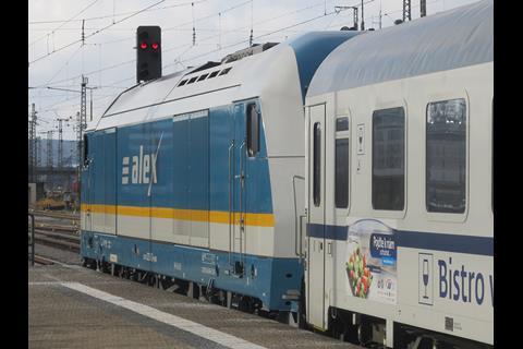Netinera subsidiary Die Länderbahn operates the services under the Alex brand.